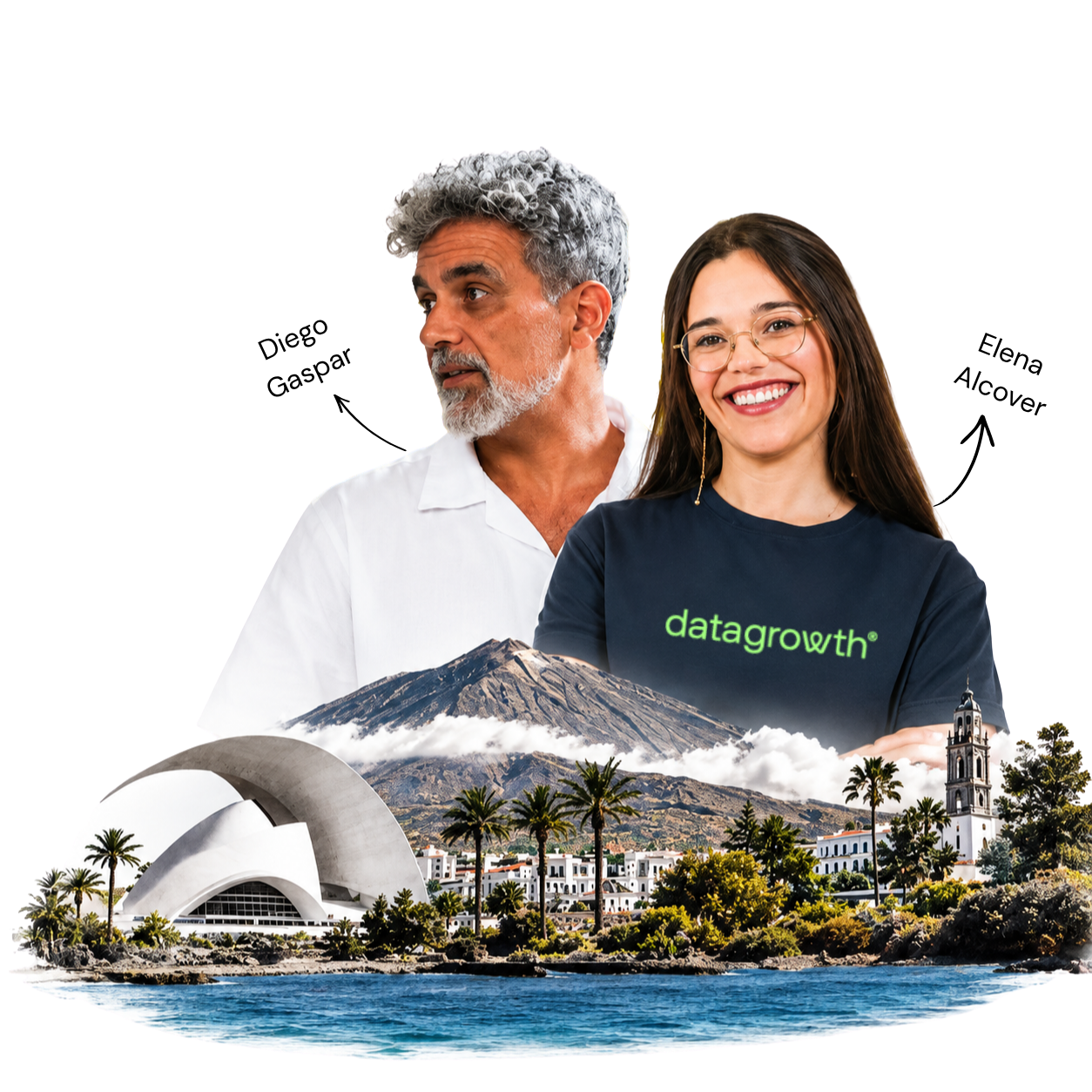 Diego Gaspar y Elena Alcover, ponentes de DataGrowth